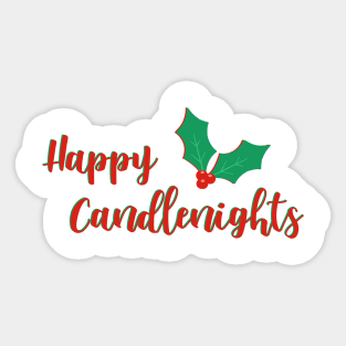 Happy Candlenights Sticker